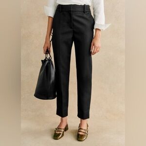 Sezane Gustavo Trousers Noir - Size 44